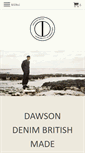 Mobile Screenshot of dawsondenim.com